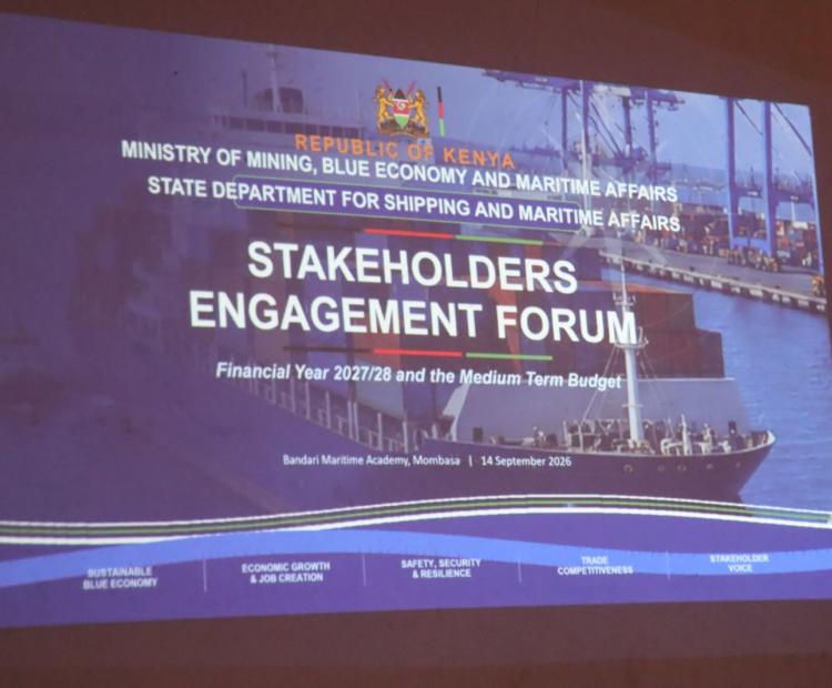 A stakeholders Forum at BMA Mombasa