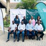 Shipping and Maritime PS Mr. Aden A. Millah posing for a photo with a MTCC-Africa Steering Committee team and members from the Jomo Kenyatta University of Agriculture and Technology (JKUAT), Kenya Maritime Authority (KMA) and the MTCC-Africa Secretariat.
